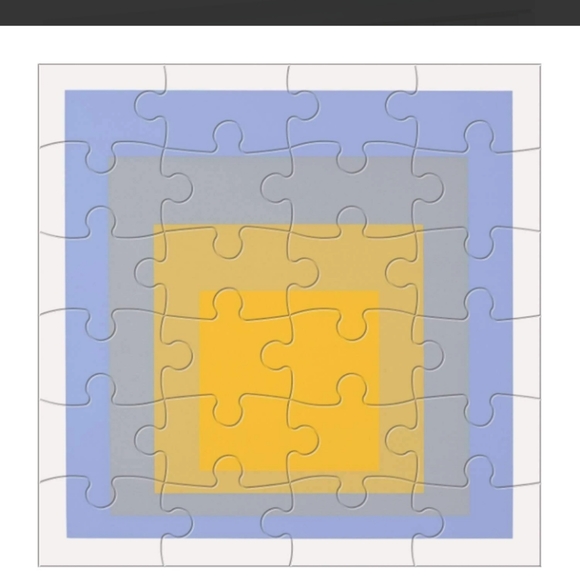 MoMA Josef Albers Wood Puzzle Set - Picture 4 of 6